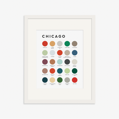 Chicago Color Print cards + gifts Homebody Candle Co