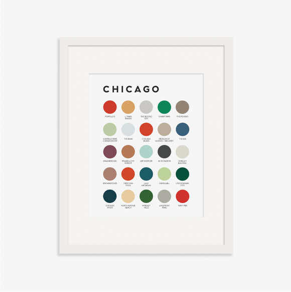 Chicago Color Print cards + gifts Homebody Candle Co