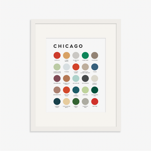 Chicago Color Print cards + gifts Homebody Candle Co