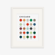 Chicago Color Print cards + gifts Homebody Candle Co
