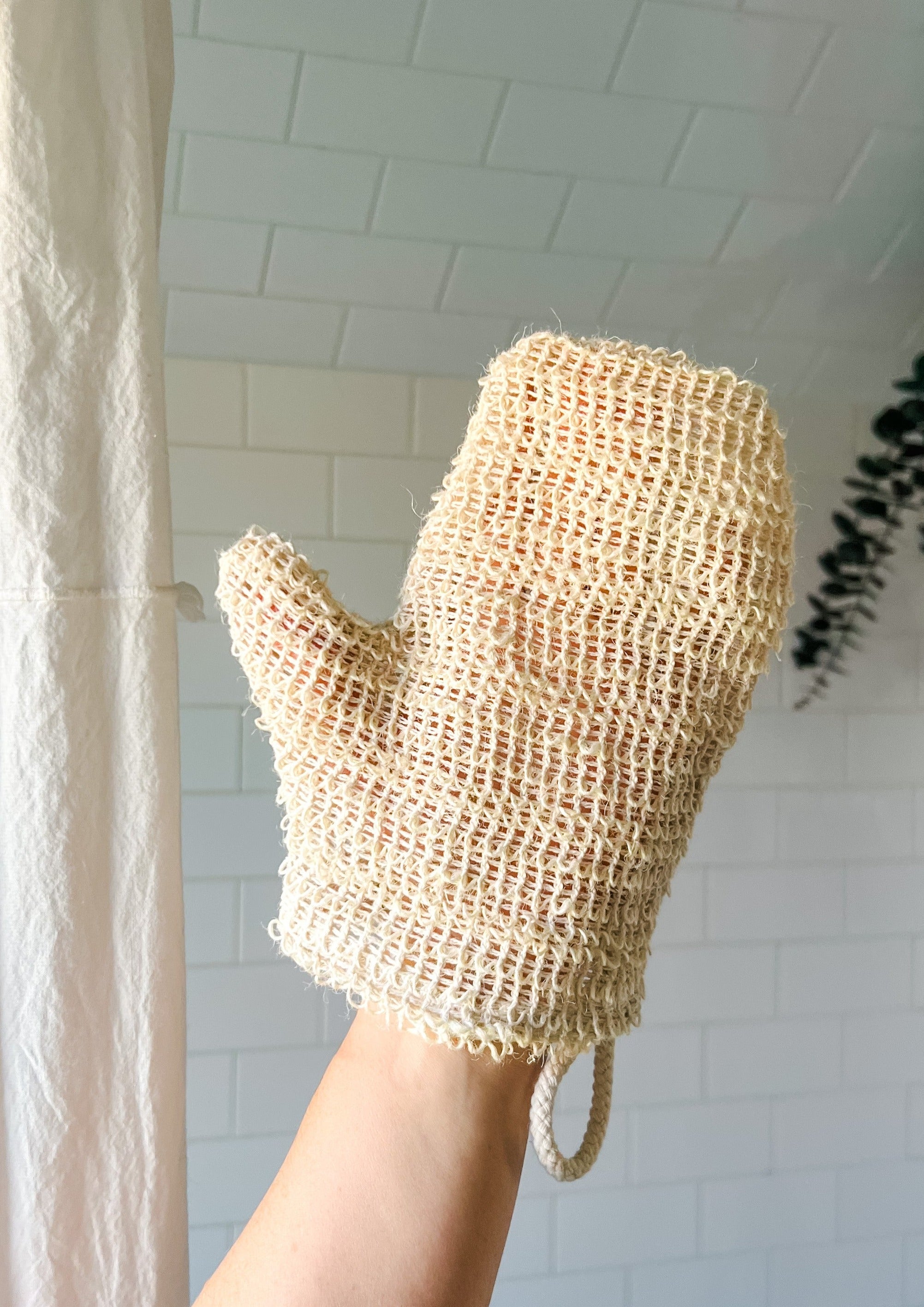 Sisal Bath Mitt accessories Homebody Candle Co