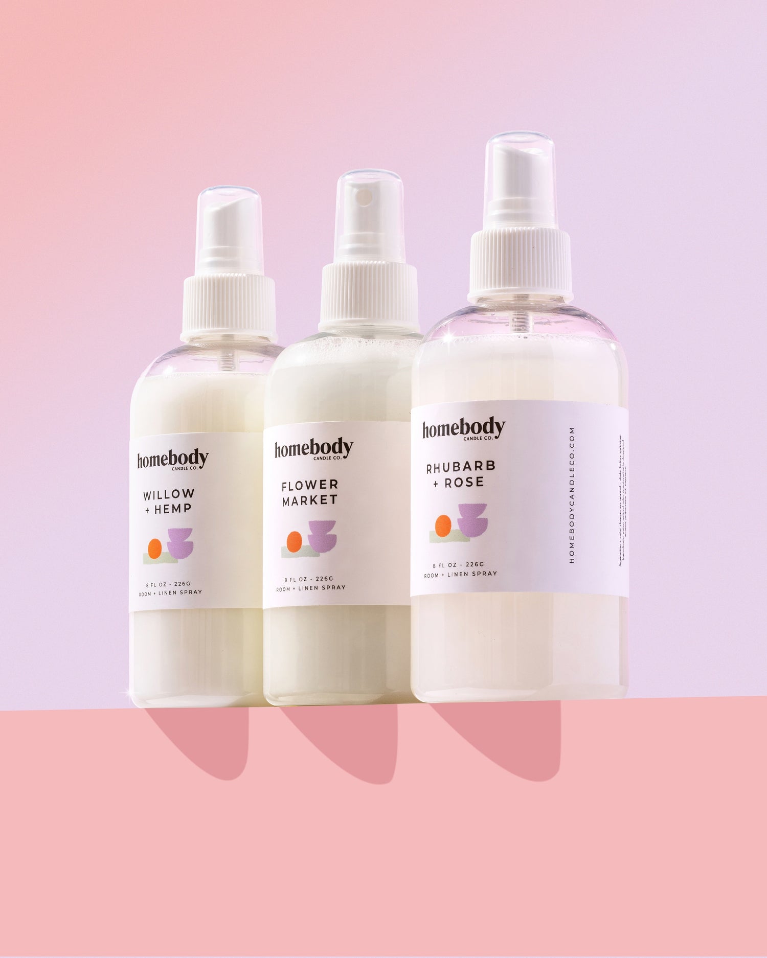 Willow + Hemp room spray Homebody Candle Co