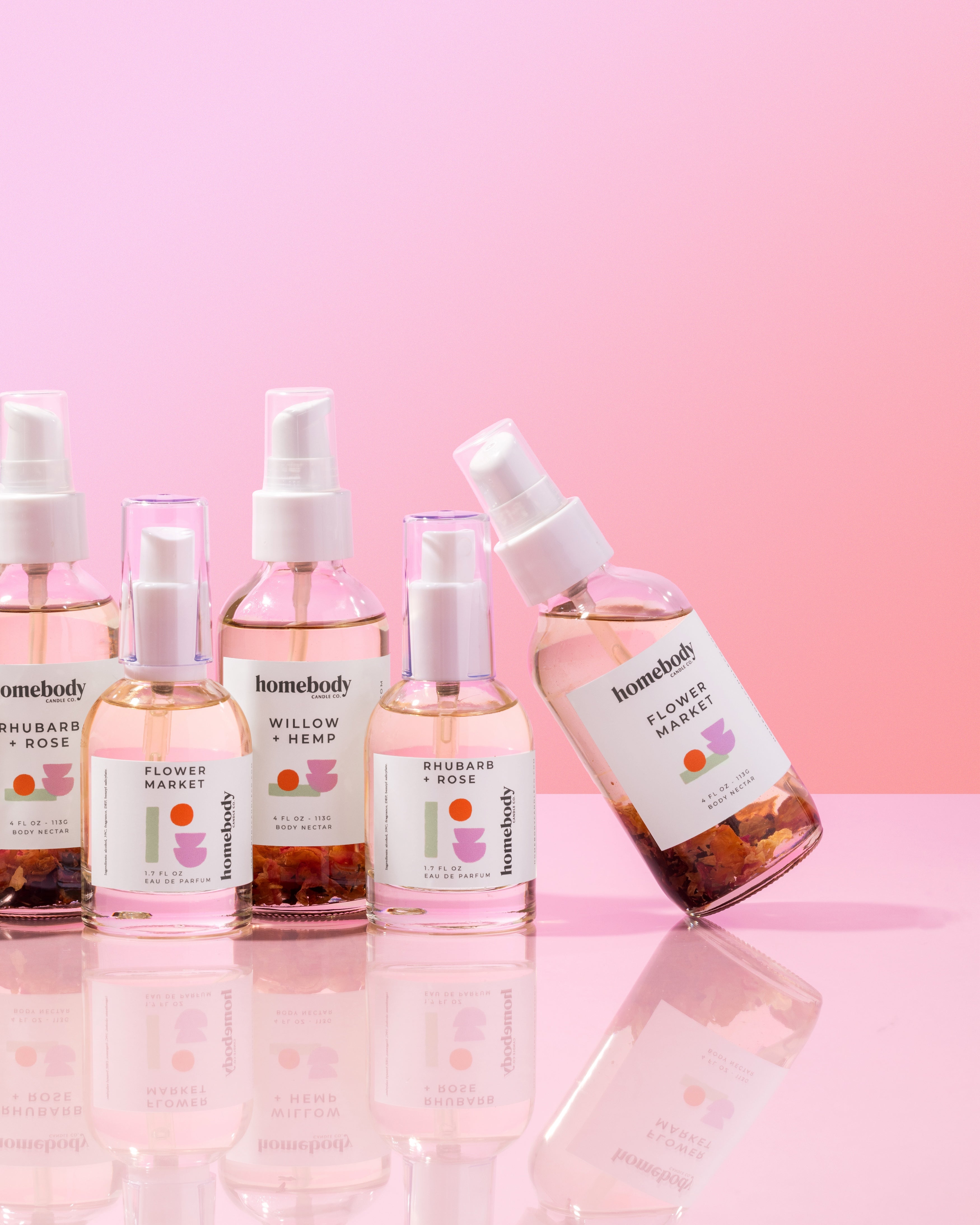 Willow + Hemp body nectar Homebody Candle Co