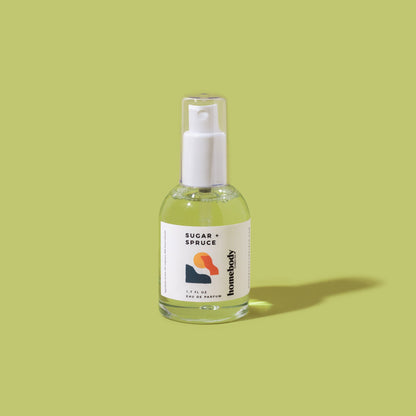 Sugar + Spruce ✸ winter collection eau de parfum Homebody Candle Co