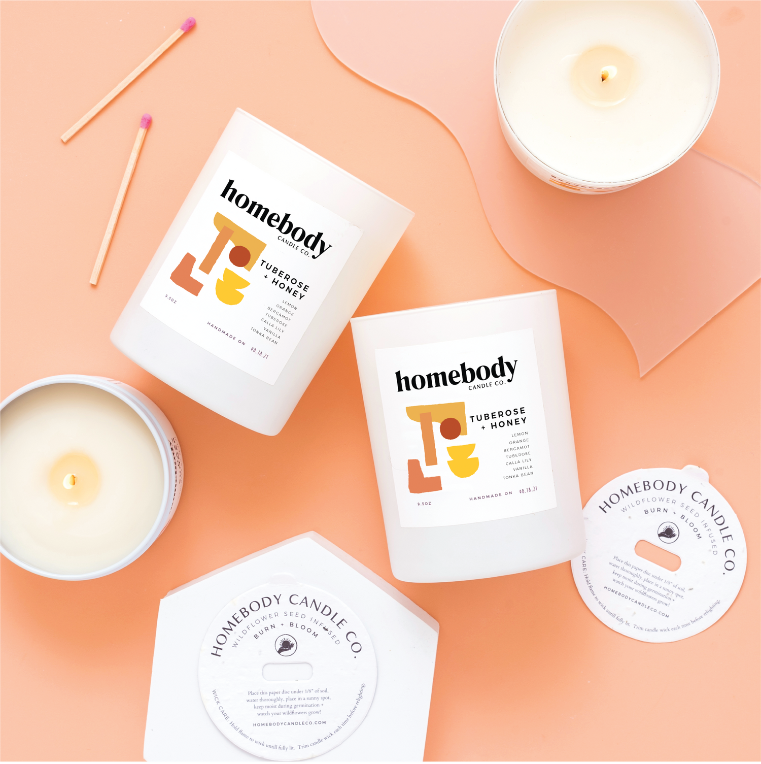 Gift Bundle Candle Homebody Candle LLC Homebody Candle Co