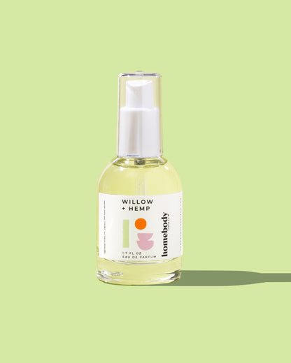 Willow + Hemp eau de parfum Homebody Candle Co