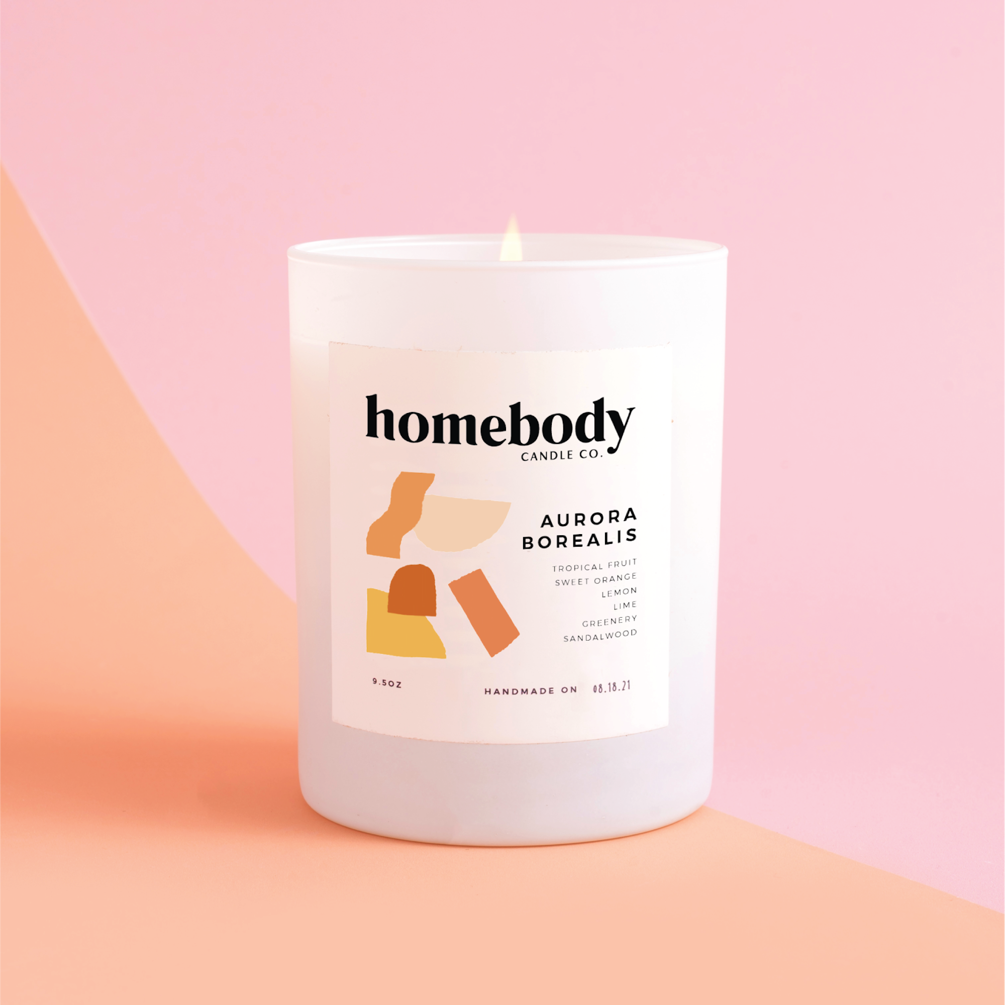 Aurora Borealis-Burn + Bloom-burn + bloom candle-Homebody Candle Co.