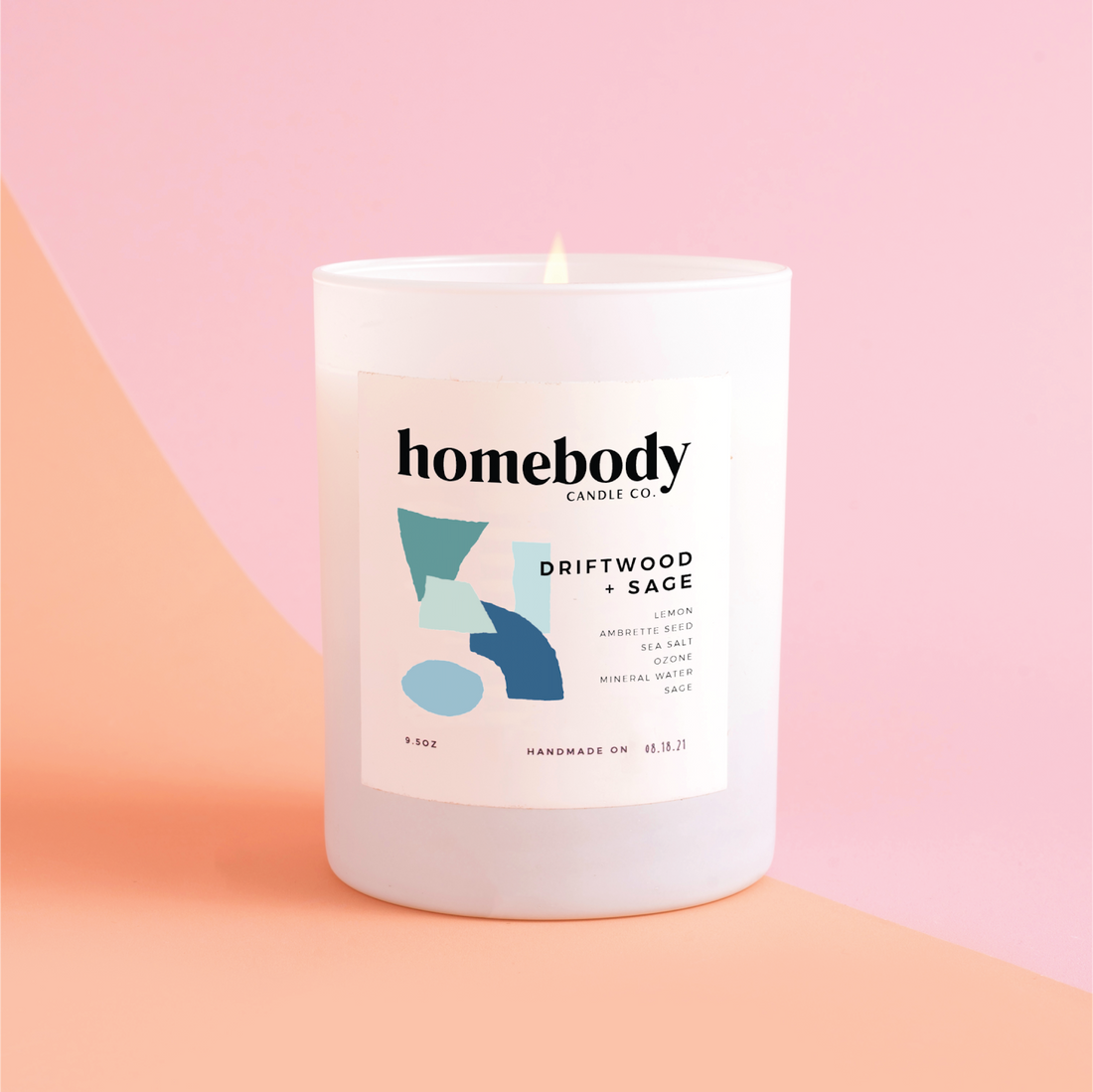 Driftwood + Sage-Burn + Bloom-burn + bloom candle-Homebody Candle Co.