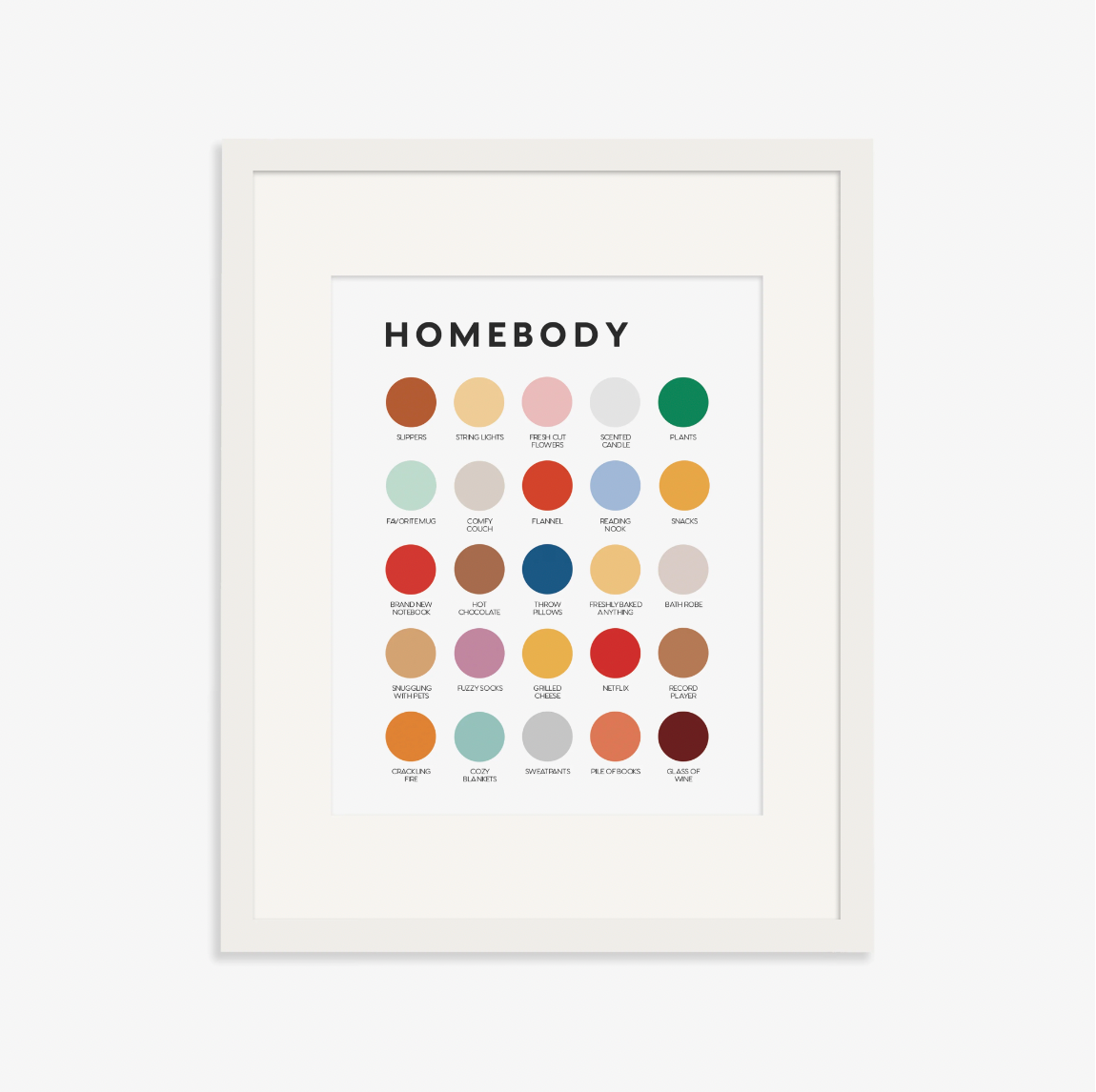 Homebody Color Print cards + gifts Homebody Candle Co