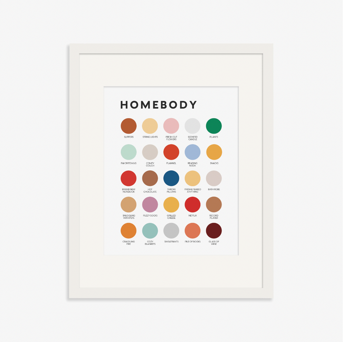 Homebody Color Print cards + gifts Homebody Candle Co