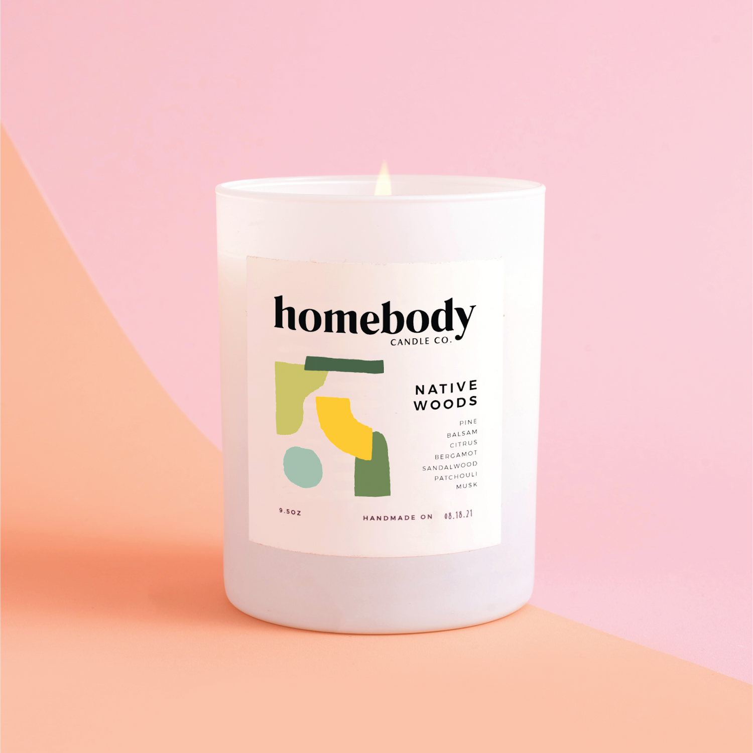 Native Woods-Burn + Bloom-burn + bloom candle-Homebody Candle Co.