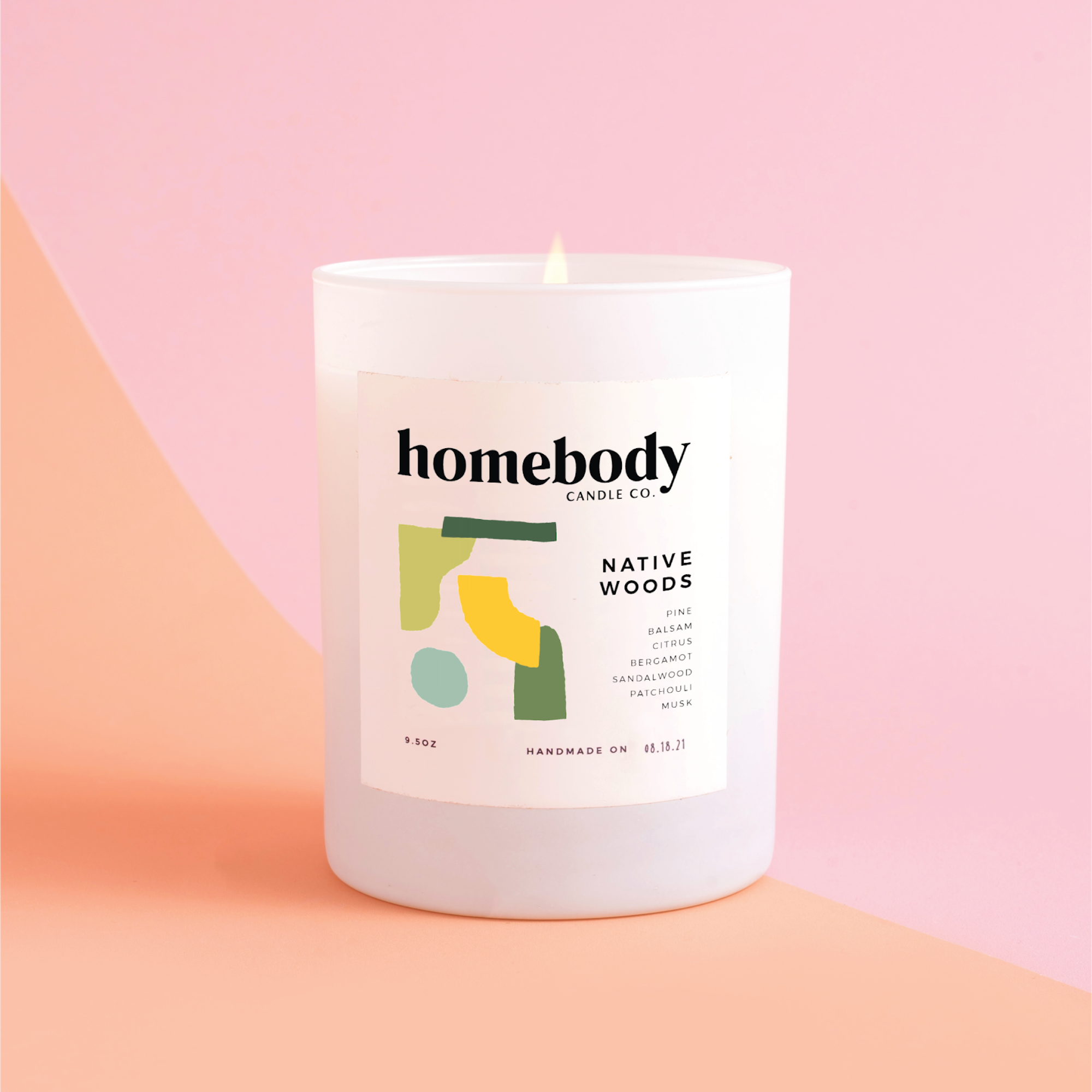 Native Woods-Burn + Bloom-burn + bloom candle-Homebody Candle Co.