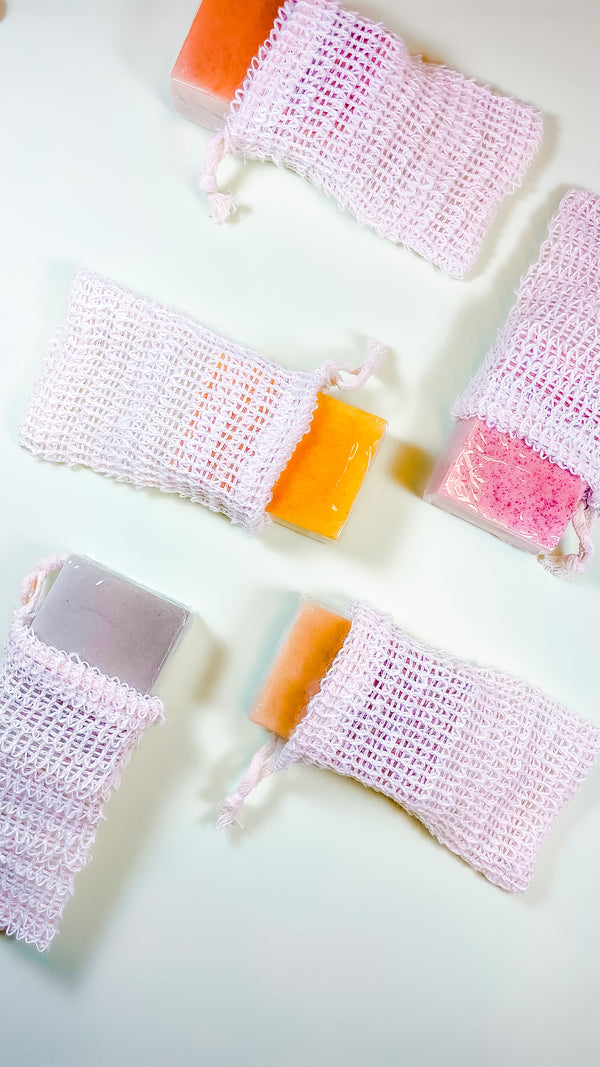 Exfoliating Soap Saver Bag-Soap-accessories-Homebody Candle Co.