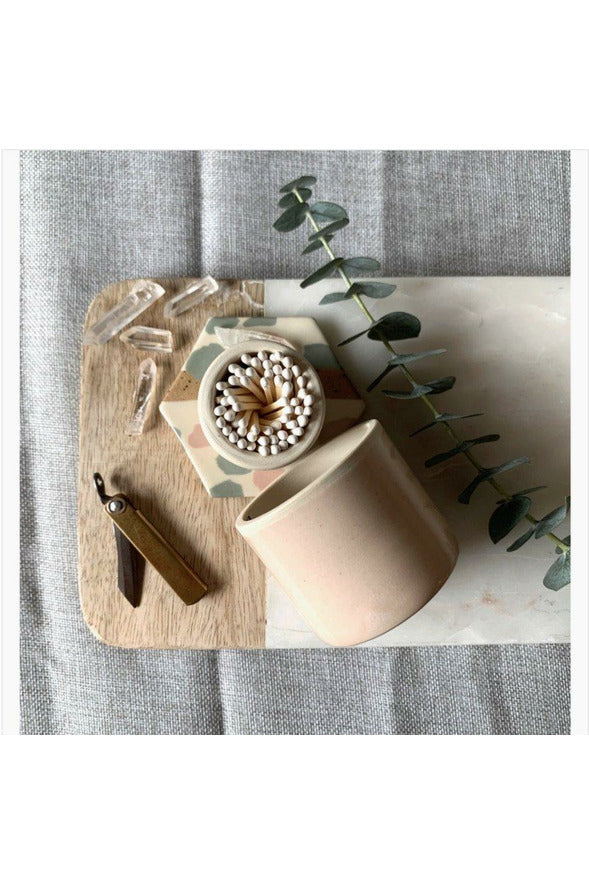 Match Striker-Accessories-Sift Ceramics-Soft Blush-Homebody Candle Co.