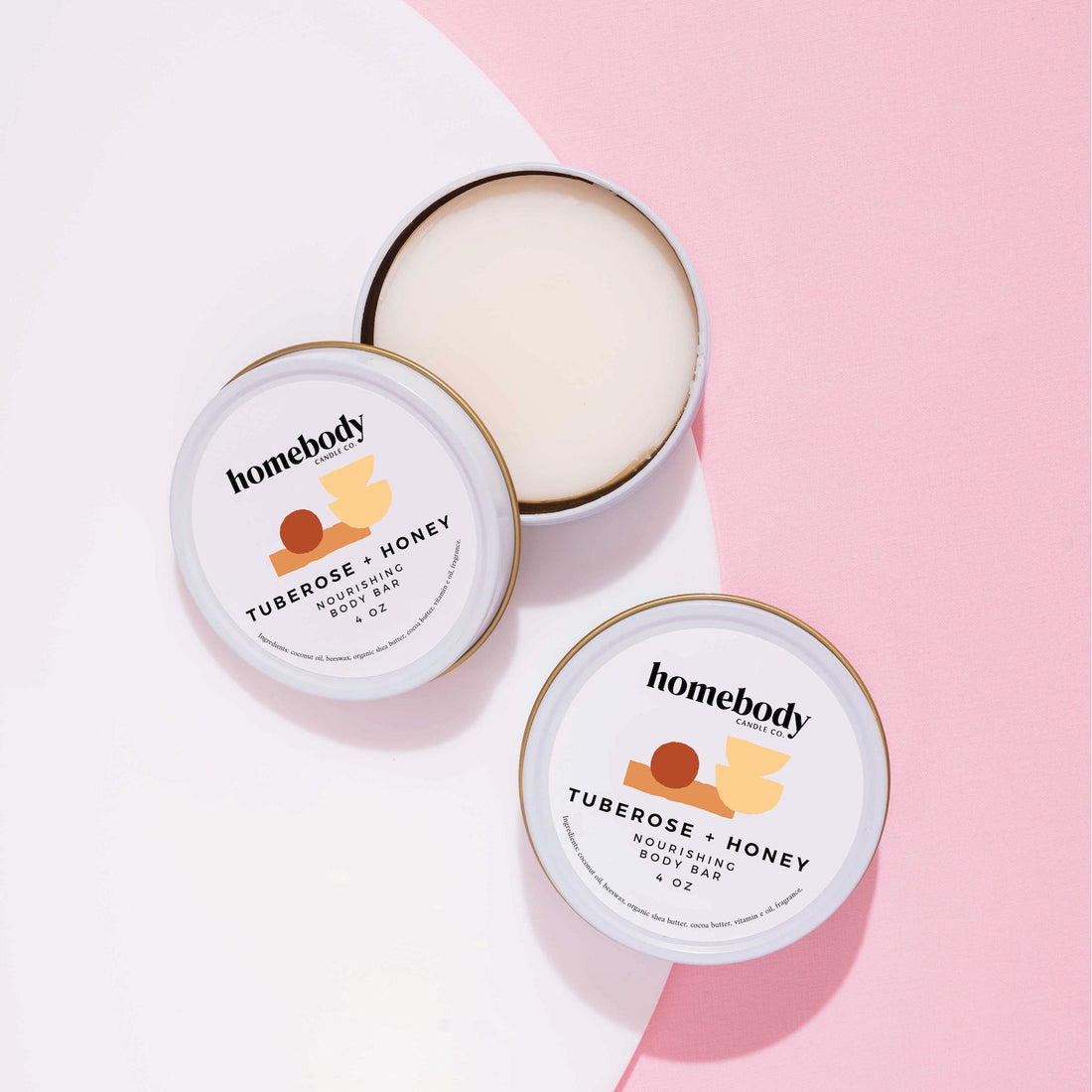 Tuberose + Honey-Body Bar-body bar-Homebody Candle Co.